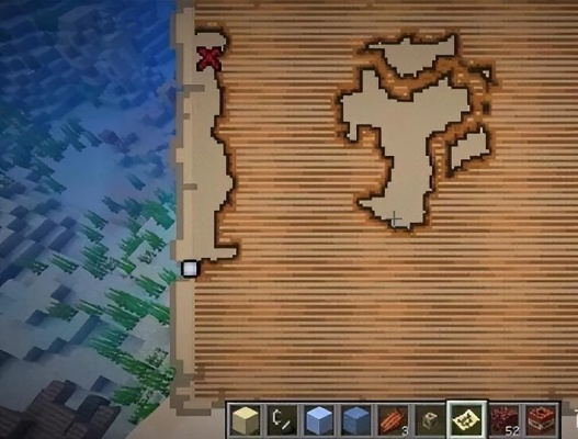 《Minecraft藏宝图红叉宝藏揭秘：独家寻宝攻略》