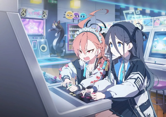 《碧蓝档案》金用河26年前女装跳舞机揭秘！