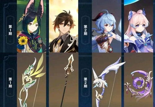 原神5.8-6.0卡池大揭秘：三神降临，水龙复刻，香爆福利来袭！