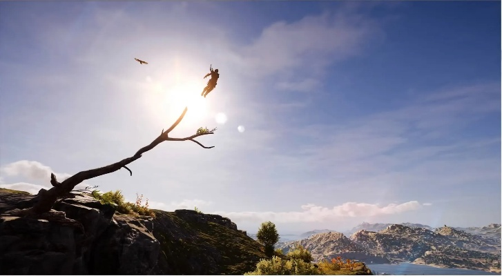 《刺客信条：奥德赛》无高楼奇观！巨型雕像带你畅享跑酷冒险