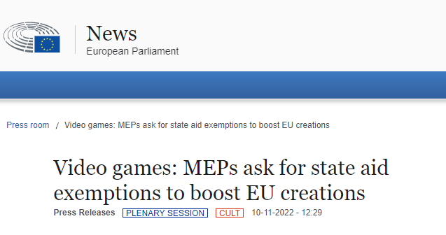 欧盟高层力挺：揭秘“停止扼杀游戏”运动真相