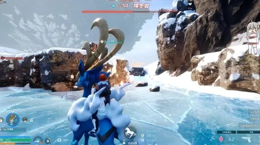 《探秘寒霜之地：帕鲁寒霜兽捕捉攻略》