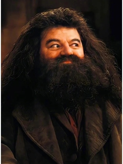 《哈利波特》海格定妆照曝光：大胡子还原度爆表！