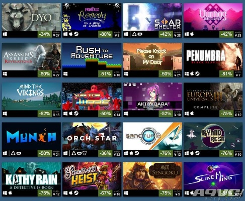 《瑞典游戏盛宴：80款精品大促，尽在Steam》