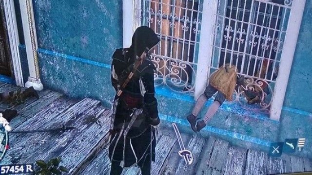 《刺客信条：影》惊悚BUG！揭秘光腿大脚“巨人”之谜