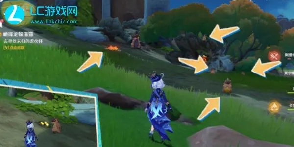 原神嵴锋龙躲猫猫攻略：高效捕捉技巧揭秘