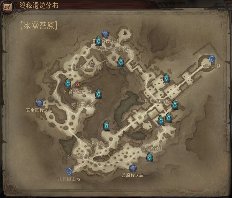 《帕鲁要塞遗迹地图速成攻略，高效收集秘籍》