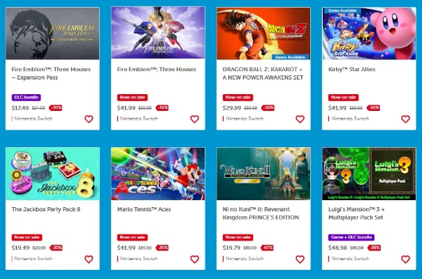 任天堂eShop夏日狂欢！经典大作低至5折抢购