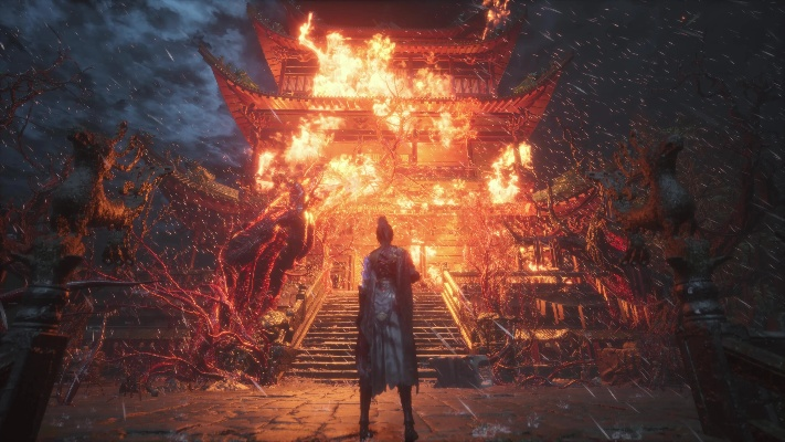 《明末渊虚之羽轻松击败妖火鬼面攻略》