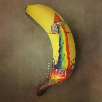 《天价香蕉艺术再遭吞噬！作者遗憾：胶带未食》