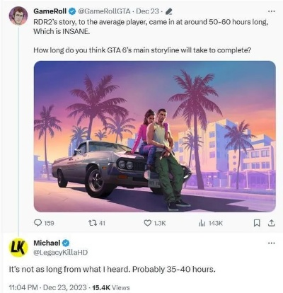 《GTA6》玩家心声：30帧细节才是真爱！