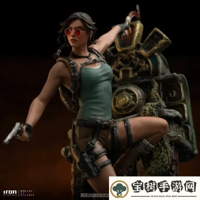 《古墓丽影》劳拉雕像惊艳亮相！性感双鲨激战，勇者无畏！