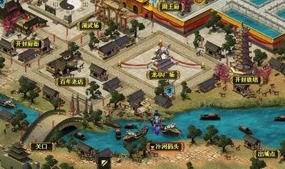 明末渊虚古都商人盘点：独家位置攻略揭秘