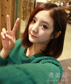 圆脸短发女神范儿，直男最爱模特风