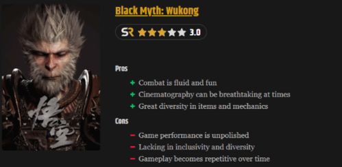 《黑神话：悟空》好评百万狂飙，玩家热议新高峰！