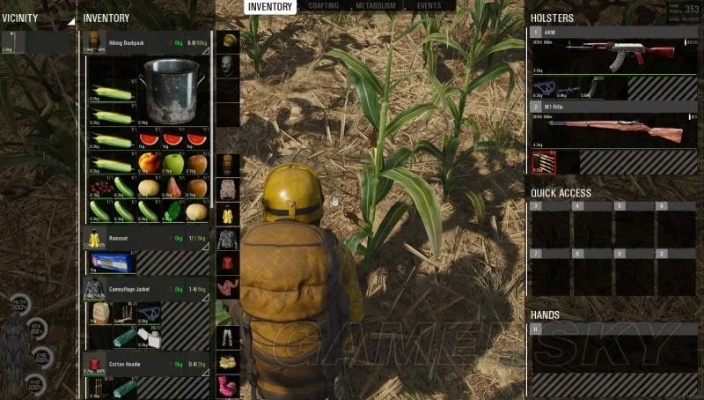 SCUM生存指南：高效食物获取攻略全解析