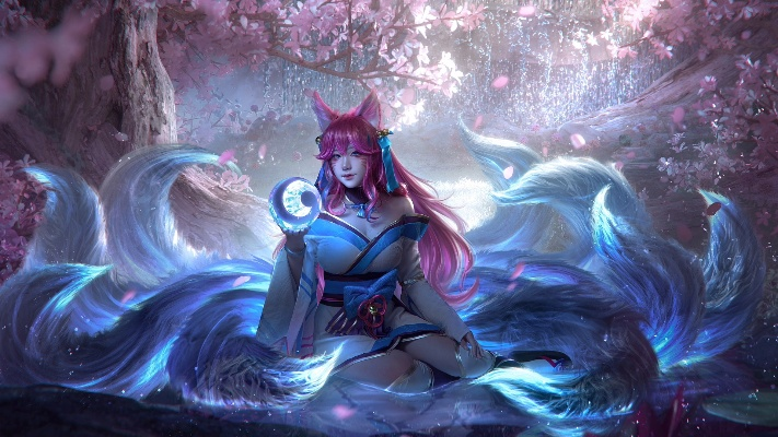 《灵魂莲华》阿狸cos对决：韩援与本土谁更胜一筹？