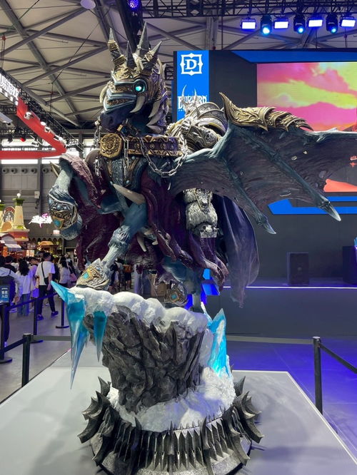 《2米巫妖王雕像CJ现场亮相，28.8万包邮等你带回家！》