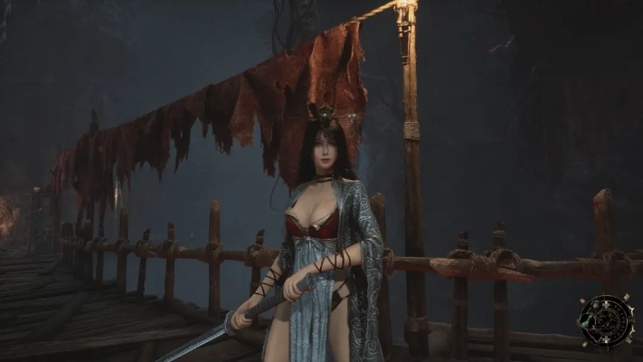 《明末：渊虚之羽》性感女主截图，绝美风景赏析！