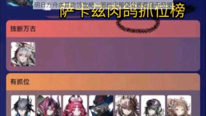 明日方舟：界园肉鸽藤蔓炮手获取攻略，收藏品解锁条件揭秘