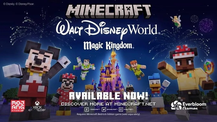 《我的世界》迪士尼DLC独家揭秘：新世界探险之旅