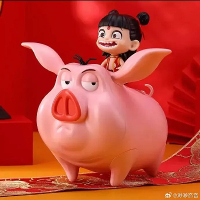 飞天猪×小藕粉×《哪吒2》：神秘联动首曝！