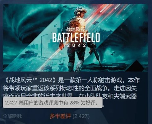 战地6好评如潮！博主曾怒喷2042，今满意转变