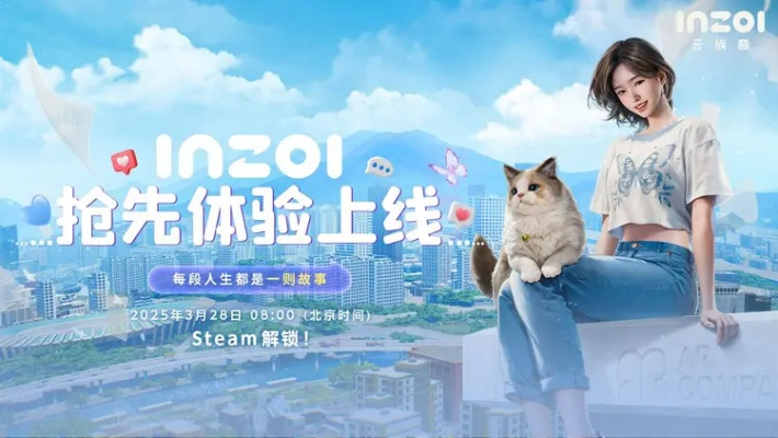 《inZOI》PS5版明年来袭，独家体验抢先看