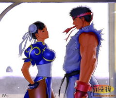 《蒂法春丽3D美图曝光：视觉盛宴，绝美再现！》