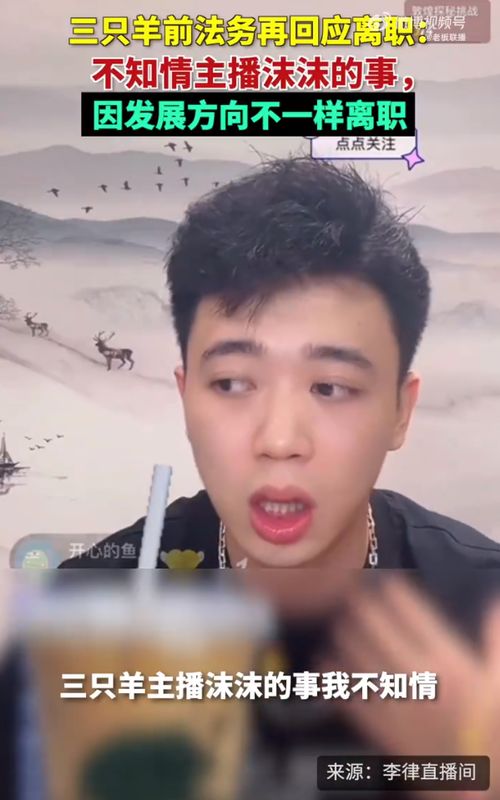 网红嘴哥告别三只羊，旗下企业高管频换！揭秘幕后真相