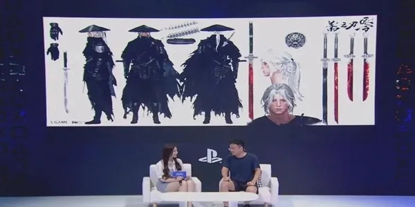 刘伟亮相科隆展《影之刃零》展区，独家微笑瞬间！