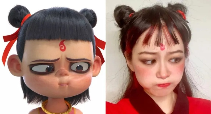 杨紫琼哪吒头造型惊艳，哪吒之魔童闹海喜提烂番茄新鲜认证