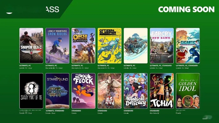 《XGP玩家福音！近两个月海量新游入库，错过哪款都可惜》