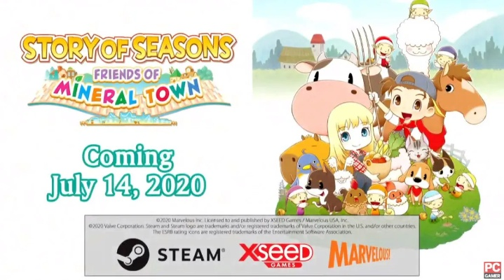 《牧场物语风之繁华集市》Steam国区售价公布，发售时间锁定！