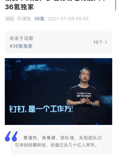 《钉钉99%员工离职真相：无招会议成噩梦？》