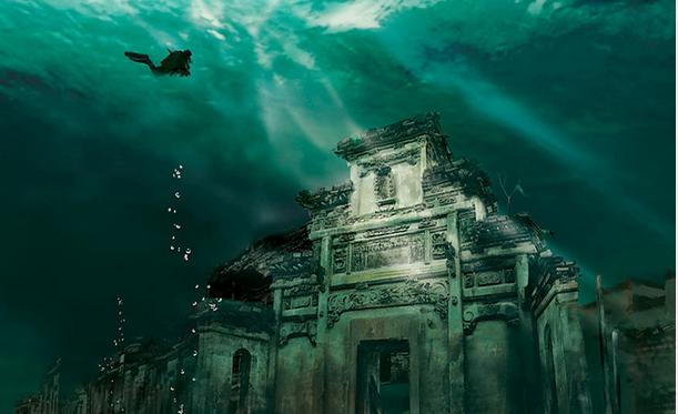 大枫丹湖探秘：揭秘水下珍宝与神秘建筑之谜