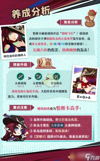 《原神》恰斯卡技能提升攻略：高效加点顺序解析，解锁全新战斗潜能