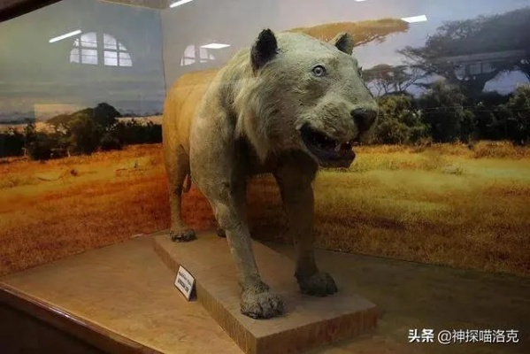 网红惊曝：博物馆狮标本面容怪异，稻草填充岁月侵蚀见证变形奇观