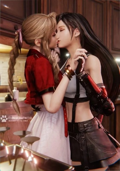 《最终幻想7》AC蒂法3D惊艳亮相！皮裙闪耀，视觉盛宴！