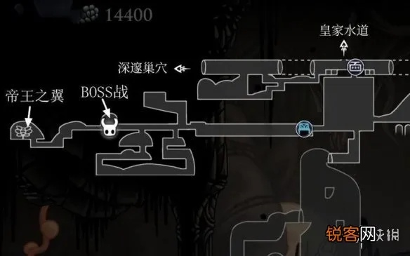 《空洞骑士》丝之歌巨扉圣门地图获取攻略，揭秘商人位置及稀有宝藏