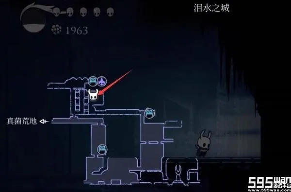 空洞骑士简易钥匙使用攻略：解锁丝之歌神秘之门位置揭秘