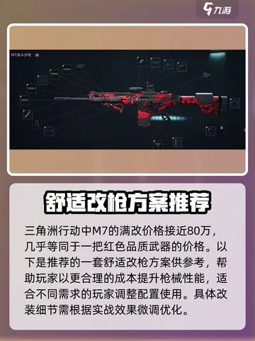 AKM改装无后坐力首选！三角洲行动性价比改装攻略推荐