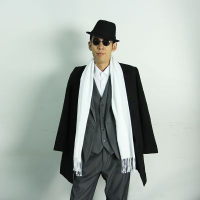 网红无语哥COS经典角色许文强，黑衣黑帮风潮来袭！