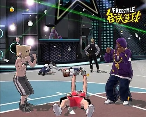 《街头篮球》SVIP联赛盛启！艾迪&艾薇精彩动作解析，揭秘篮球技巧新境界