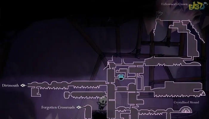 《空洞骑士》丝之歌猎者小径地图深度解析：全收集攻略秘籍大揭秘