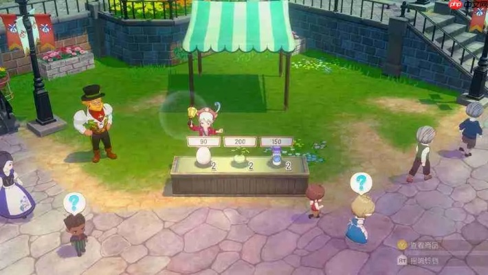 牧场物语精灵召唤攻略：揭秘风之繁华集市自然啦啦队召唤技巧