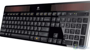 十年续航，光能驱动！罗技太阳能无线键盘，充电无忧，游戏利器！