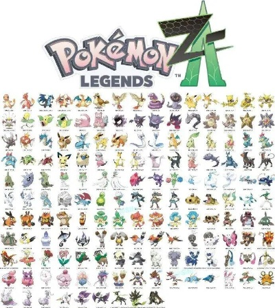 宝可梦ZA图鉴编号解析，探寻宝可梦ZA图鉴新奥秘