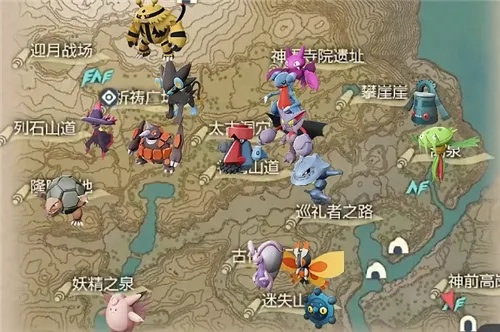 《宝可梦传说ZA》全头目刷新攻略：全新位置分布解析秘籍