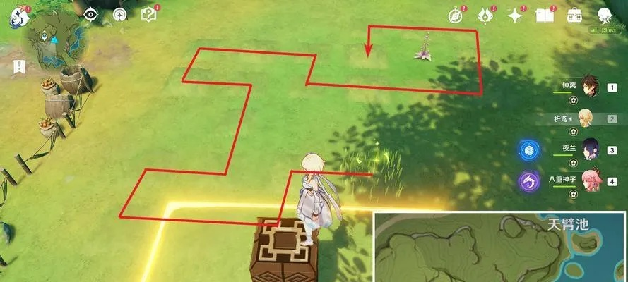 《原神》5.8攻略：遥遥同旅路线优化，解锁满奖励新秘籍